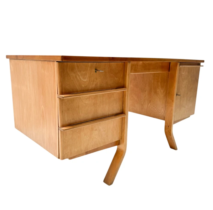 Mid-Century Modern EB04 Desk by Cees Braakman for Pastoe, 1950s